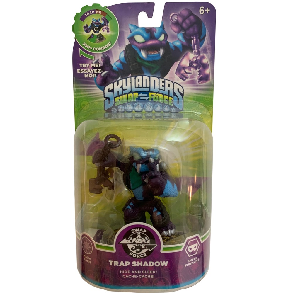 2015 Skylanders Swap Force Trap Shadow Magic Sneak Figure New Activision 84801